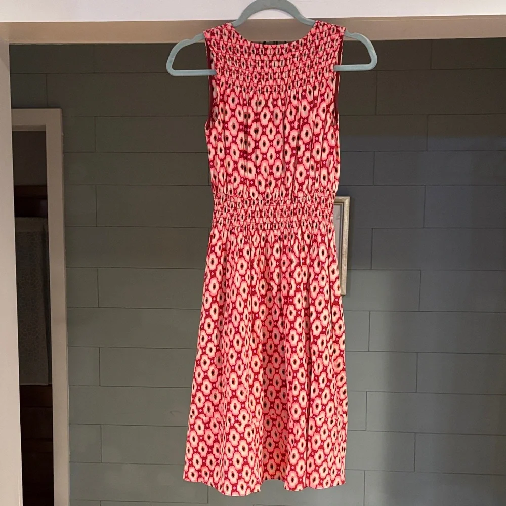 Kate Spade Posey Ikat Patterned Midi Dress